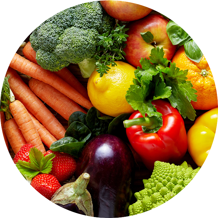 たくさんの旬の野菜